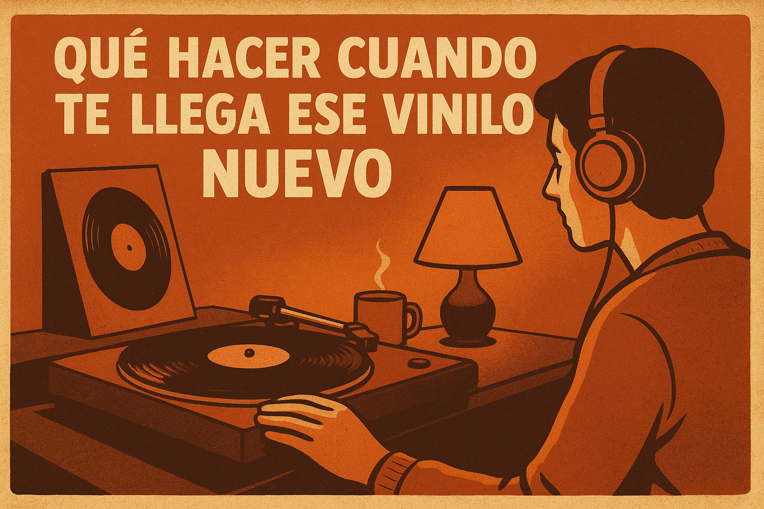Qué hacer cuando te llega ese vinilo nuevo